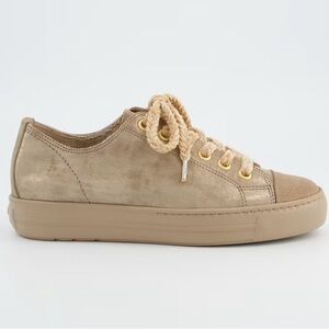 Paul Green Sophie Sneaker. Color: Champagne Glossy. Brand New in Box. US sizes